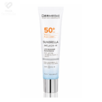 Dermedic Sunbrella Age Defense SPF 50+ anti-age fluid za lice s MELAOX+H patentom i Lacto-PDRN tehnologijom za čvrstoću kože i zaštitu od bora.