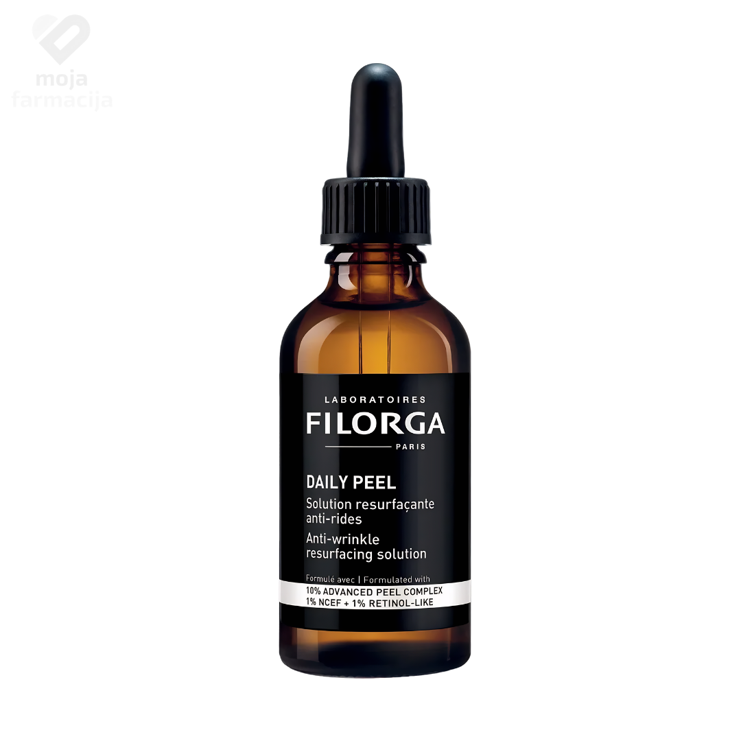 Filorga Daily Peel anti-age noćni serum protiv bora sa kapaljkom u luksuznom pakovanju.