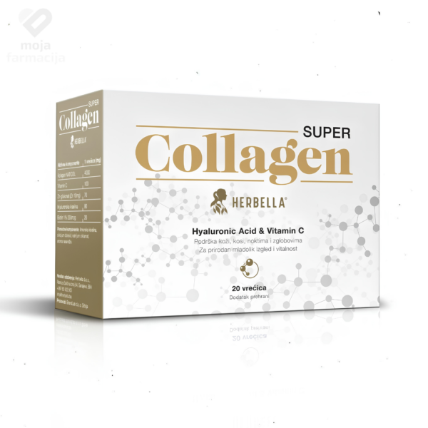 Herbella Super Collagen dodatak prehrani u prahu 20 vrećica