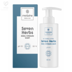 ME&SHE SEVEN HERBS DAILY Intimo care gel za svakodnevno intimno pranje i higijenu sa čajevcem, žalfijom i kantarionom protiv upala.