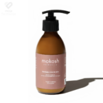 MOKOSH Hidratantni prirodni lotion za tijelo sa luksuznim orijentalnim mirisom sandalovine i jantara u bočici s pumpicom od 200ml.