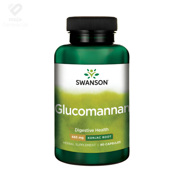 Swanson Glucomannan kapsule od korijena konjaka za mrsavljenje i sitost