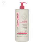Topicrem Ultra-Moisturizing Shower Milk, ultra-hidratantno porodično mlijeko za tuširanje u pakovanju od 1 litra.