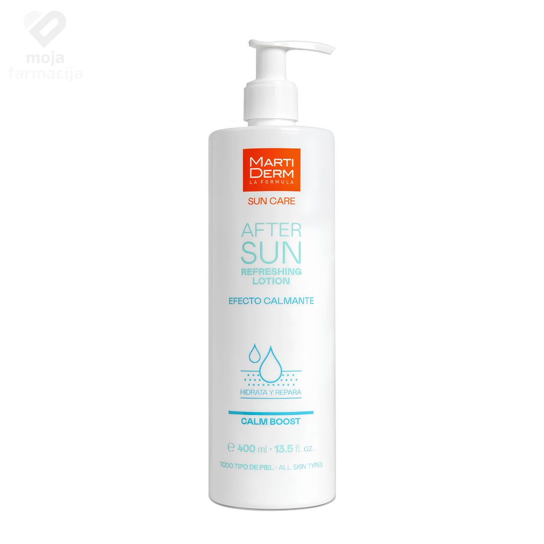 MARTIDERM Sun-Care After Sun Refreshing losion poslije sunčanja za intenzivnu hidrataciju kože.