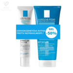 La Roche-Posay Effaclar promotivno pakovanje koje sadrži Effaclar DUO+M kremu od 40ml i pjenušavi gel za čišćenje od 200ml uz 50% popusta na gel.