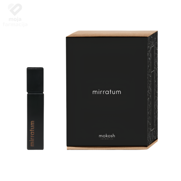 MOKOSH Mirratum luksuzna parfemska voda u minimalističkom premium pakovanju.