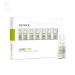 Skeyndor Uniqcure Redensifying Filling ampule za popunjavanje volumena kože lica.