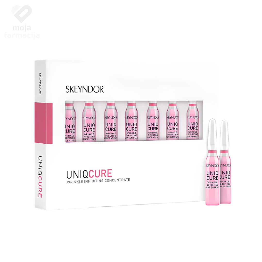 Skeyndor Uniqcure Wrinkle Inhibiting ampule za peglanje mimičkih bora sa botoks efektom. Skeyndor Uniqcure Wrinkle Inhibiting ampule za peglanje mimičkih bora sa botoks efektom.