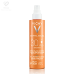 Vichy Capital Soleil vodeni fluid u spreju SPF 30 sa pumpicom.