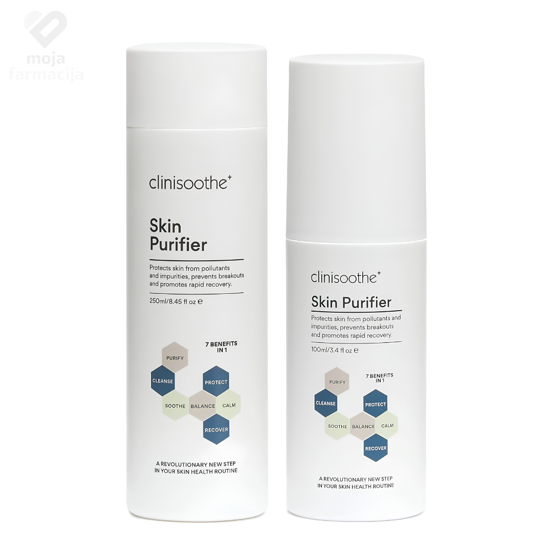 Clinisoothe Skin Purifier sprej za regeneraciju i higijenu osjetljive kože sklone aknama