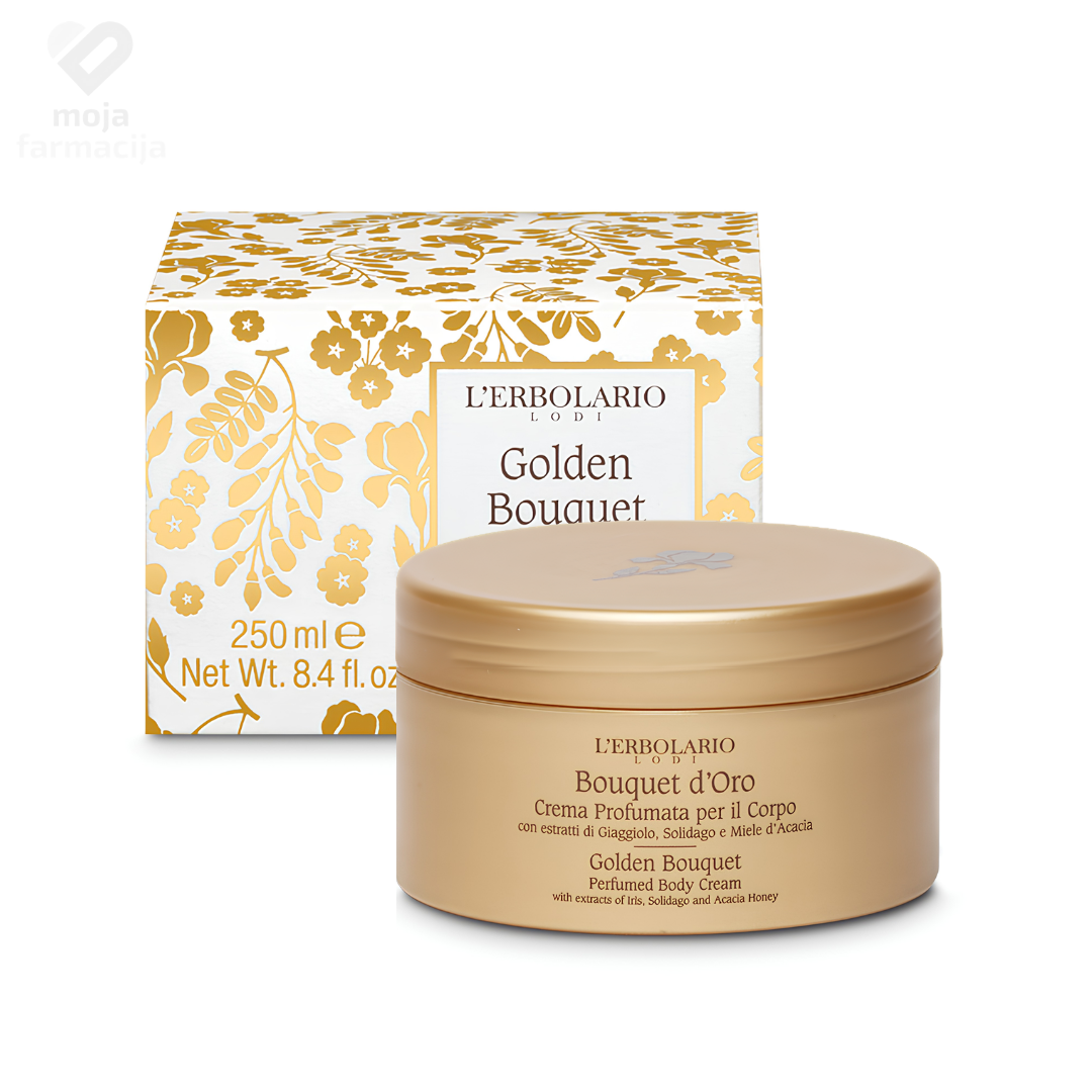 LErbolario Bouquet dOro mirisna krema za tijelo u pakovanju od 250 ml LErbolario Bouquet dOro mirisna krema za tijelo u pakovanju od 250 ml