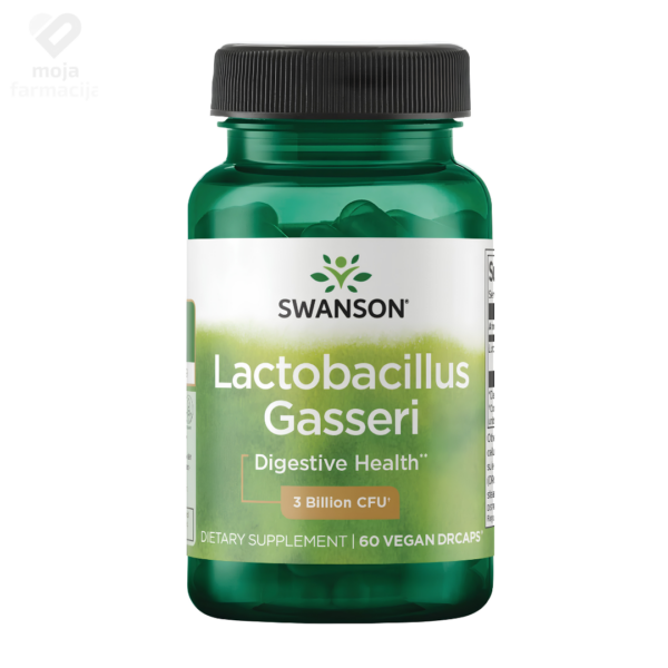 Swanson Lactobacillus Gasseri 3 Billion CFU visoko koncentrirani fitness probiotik u kapsulama.