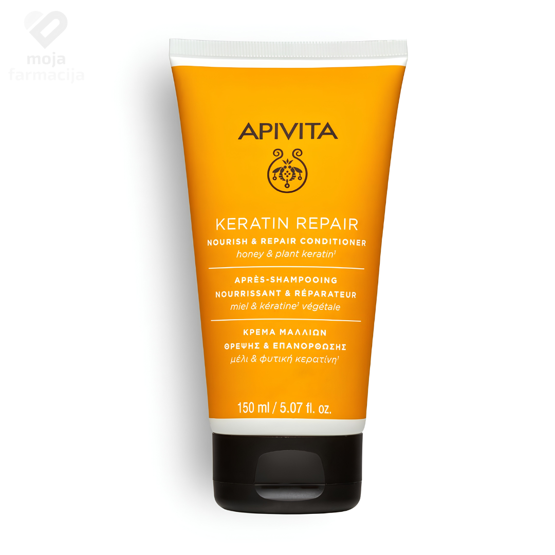 APIVITA Keratin Repair regenerator za suhu i oštećenu kosu 150ml. APIVITA Keratin Repair regenerator za suhu i oštećenu kosu 150ml.