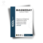 MAGNEDAY kapsule s 4 oblika magnezija i aktivnim vitaminom B6 P-5-P za mišiće i energiju