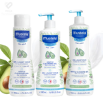 MUSTELA blagi gel za pranje sa avokadom za bebinu kožu i kosu od 1. dana.