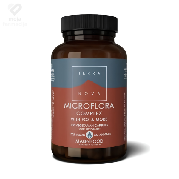 TERRANOVA Microflora Complex kapsule sa FOS prebiotikom i Magnifood kompleksom