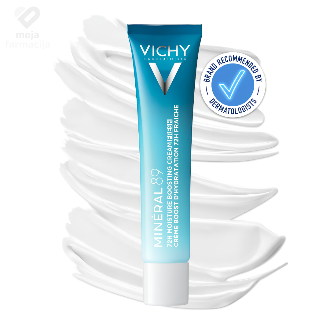 Vichy Minéral 89 72H Moisture Boosting Cream Fresh hidratantna krema za lice Vichy Minéral 89 72H Moisture Boosting Cream Fresh hidratantna krema za lice