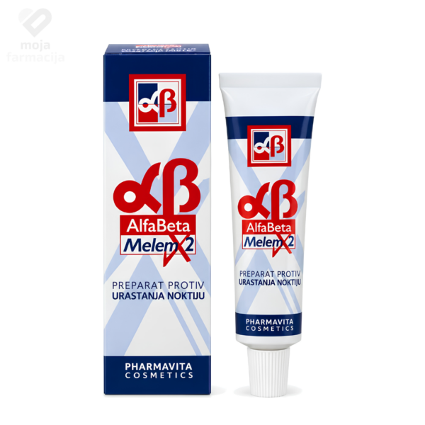 ALFABETA Mast X2 protiv urastanja noktiju sa konusnim aplikatorom 7g