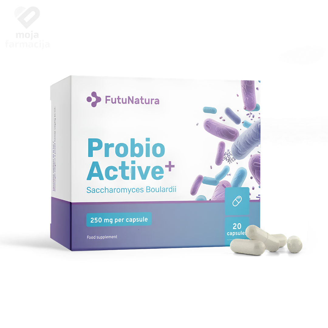 FUTUNATURA Probio Active PLUS kapsule sa probiotičkim kvascem Saccharomyces boulardii i oligofruktozom FUTUNATURA Probio Active PLUS kapsule sa probiotičkim kvascem Saccharomyces boulardii i oligofruktozom