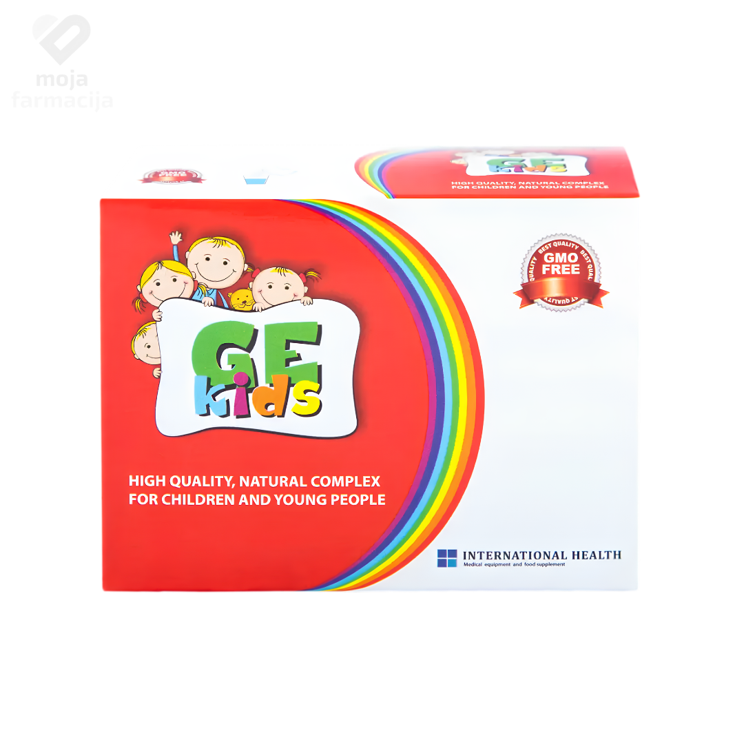 GE Kids kesice sa beta-glukanom i reishi gljivom za jačanje dječijeg imuniteta GE Kids kesice sa beta-glukanom i reishi gljivom za jačanje dječijeg imuniteta