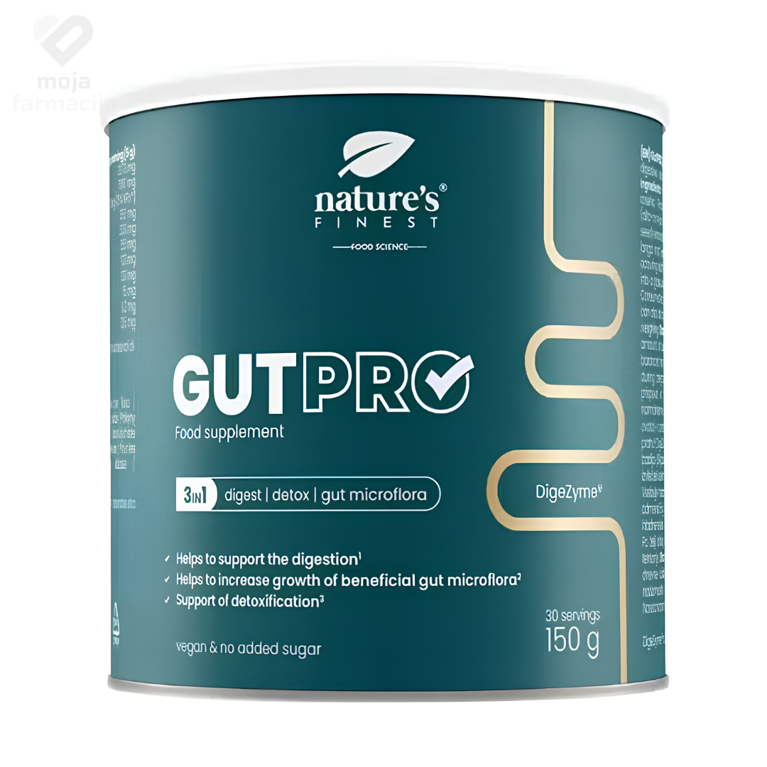NATURE'S FINEST GutPRO prah sa DigeZyme enzimima i vlaknima za probavu i detoksikaciju NATURE'S FINEST GutPRO prah sa DigeZyme enzimima i vlaknima za probavu i detoksikaciju
