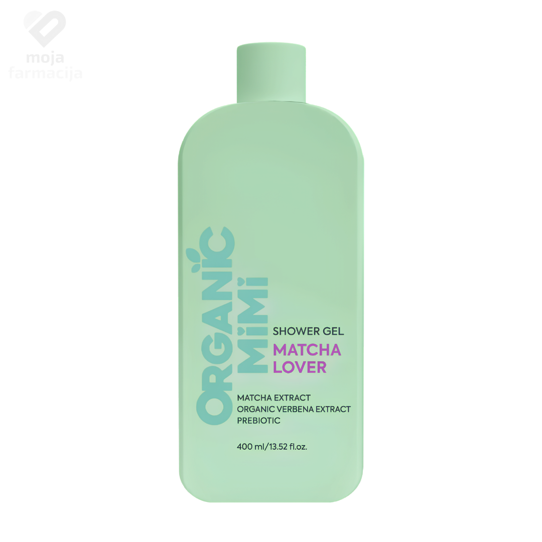 Organic MiMi Matcha Lover blagi gel za tuširanje sa mačom i verbenom Organic MiMi Matcha Lover blagi gel za tuširanje sa mačom i verbenom