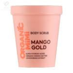 Organic Mimi Mango Gold prirodni voćni piling za tijelo sa organskim mango maslacem, limunovom travom i AHA kiselinama 250g