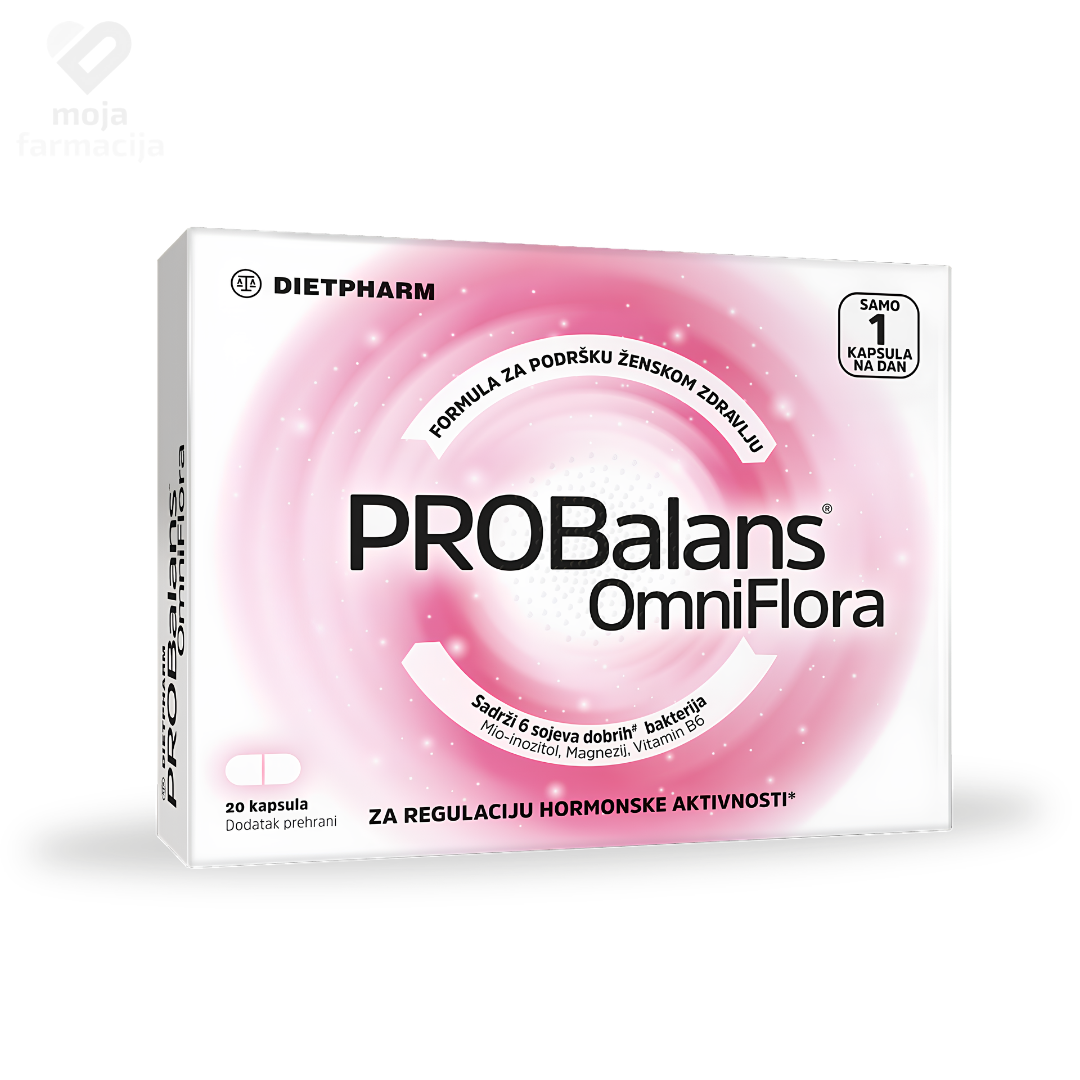PROBALANS OmniFlora kapsule za vaginalnu floru, hormonalnu ravnotežu i PCOS PROBALANS OmniFlora kapsule za vaginalnu floru, hormonalnu ravnotežu i PCOS