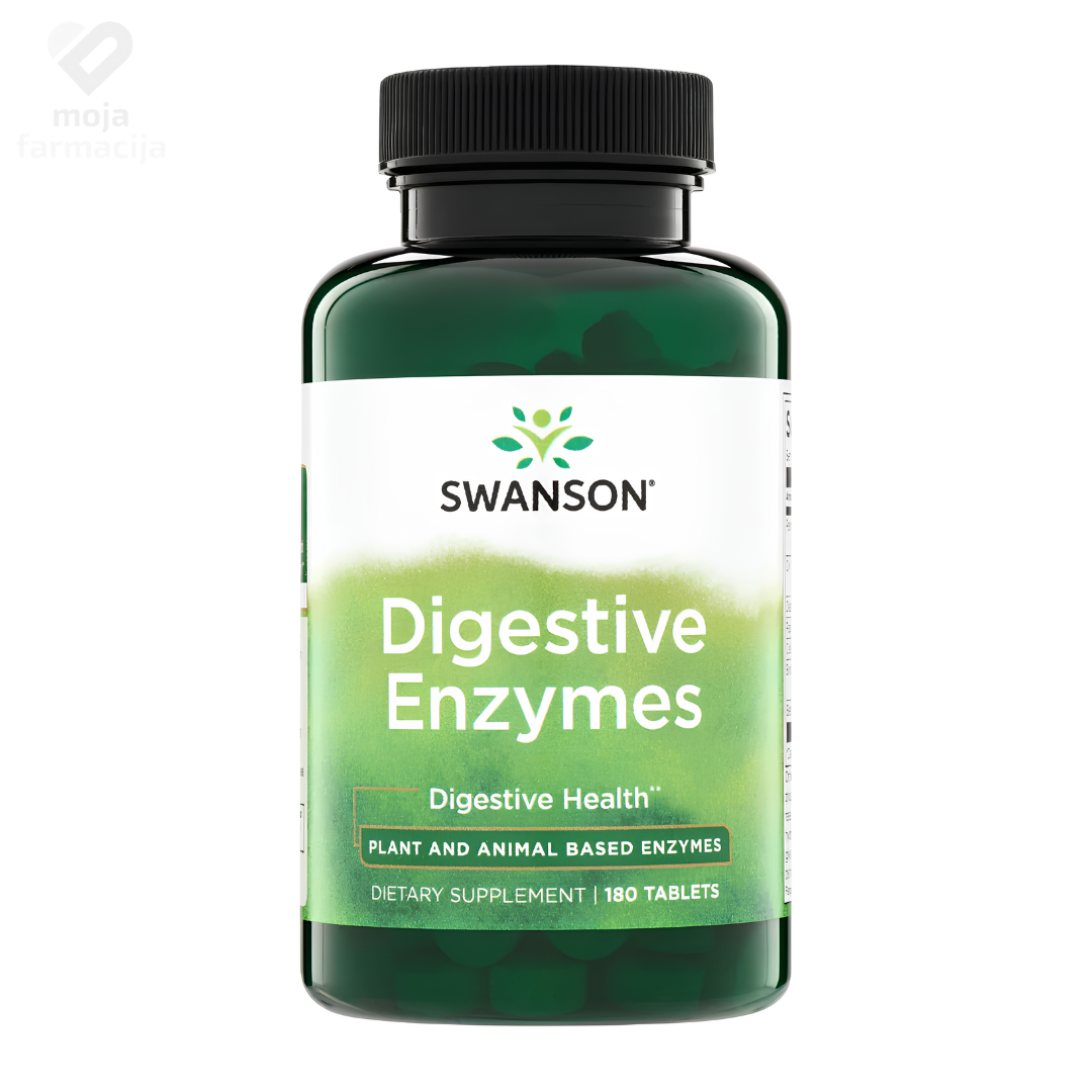 SWANSON Digestivni enzimi tablete sa pankreatinom papainom i volovskom žuči za bolju probavu SWANSON Digestive Enzymes tablete sa pankreatinom papainom i volovskom žuči za bolju probavu