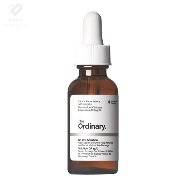 The Ordinary GF 15% serum sa faktorima rasta za obnavljanje i zatezanje kože lica