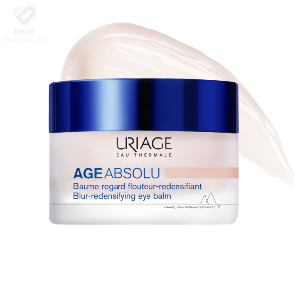 URIAGE Age Absolu obnavljajući balzam za područje oko očiju i instant blur zaglađivanje bora na zreloj koži